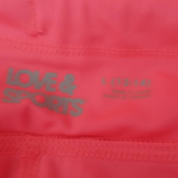 LOVE & SPORTS LEGGINGS!!! NWT!!! SIZE: L 12-14 - Picture 5 of 8